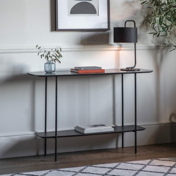 Ullap Black Console Table
